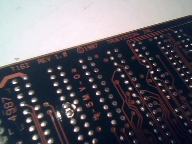 Truevision T16I Targa 16 rare collectible vintage video edit card ISA Vista 1987 - image 6