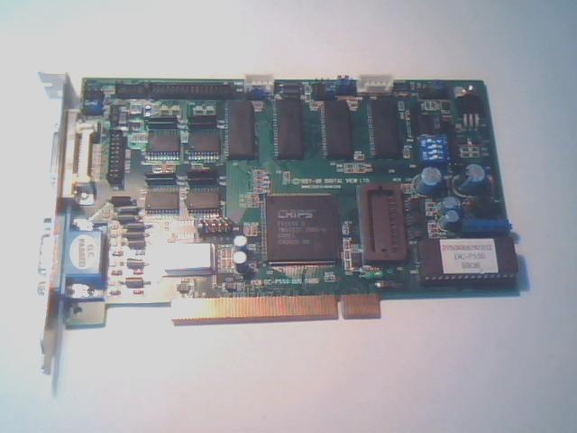Digital View DC-P550 DCP550 BUS Card PCI video Graphics Panel CHIPS F65550
