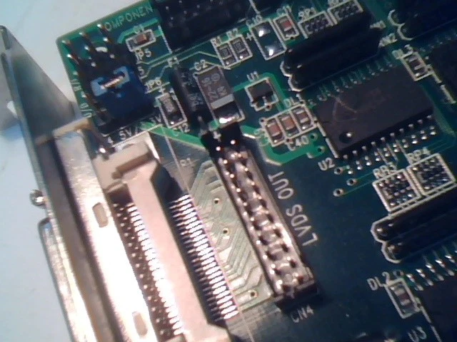 Digital View DC-P550 DCP550 BUS Card PCI video Graphics Panel CHIPS F65550 - image 7