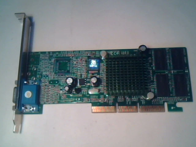 XFX GeForce2 MX400 64M SDRAM AGP VGA Video Graphics Card VAGEFR26PS PV-T07G-DR