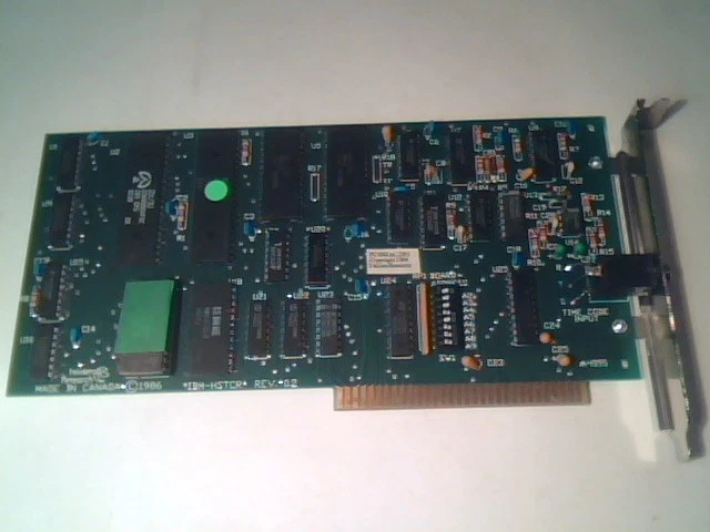 Telcom PC-600 IBM-HSTCR vintage 1995 8-bit Z80 based Time Code Input Card - image 2