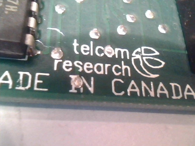 Telcom PC-600 IBM-HSTCR vintage 1995 8-bit Z80 based Time Code Input Card - image 8