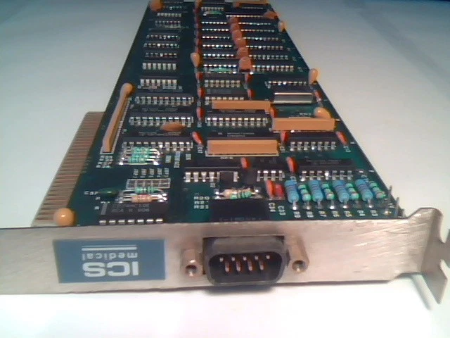ISA Card Vintage 8-bit ICS Medical 804-1726 816-0248 IBM Serial Interface 4MHz - image 3