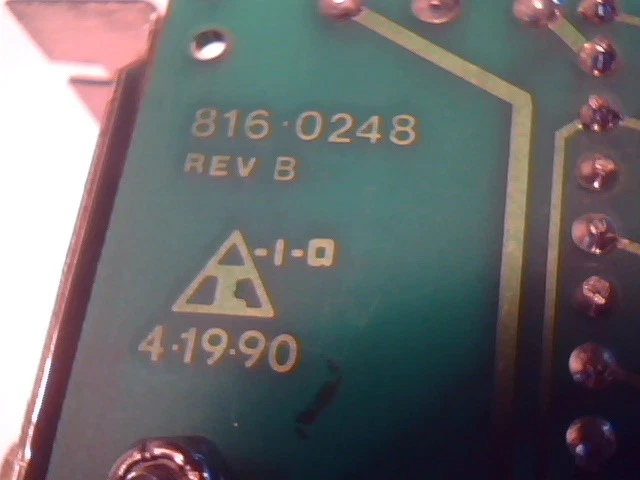 ISA Card Vintage 8-bit ICS Medical 804-1726 816-0248 IBM Serial Interface 4MHz - image 6