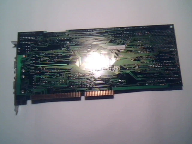 ISA Video Graphics Card Decoder Philips SAA9051WP CHIPS F82C9001 - image 2