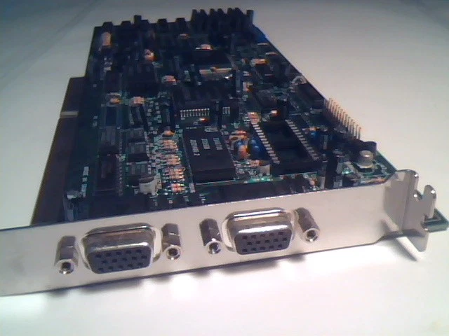 ISA Video Graphics Card Decoder Philips SAA9051WP CHIPS F82C9001 - image 3