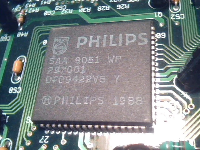 ISA Video Graphics Card Decoder Philips SAA9051WP CHIPS F82C9001 - image 4