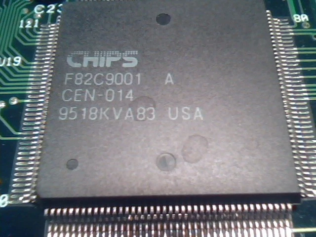 ISA Video Graphics Card Decoder Philips SAA9051WP CHIPS F82C9001 - image 5