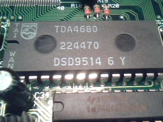 ISA Video Graphics Card Decoder Philips SAA9051WP CHIPS F82C9001 - image 6