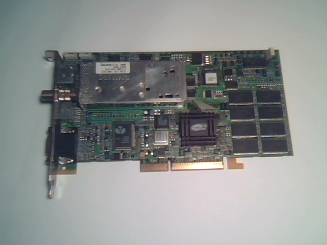 AGP card ATI 109-52900-02 AIW128 52908 Rage 128 VGA CATV A/V