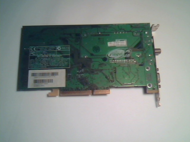 AGP card ATI 109-52900-02 AIW128 52908 Rage 128 VGA CATV A/V - image 2