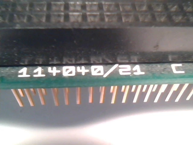 512K C RAM Board card PC031/D PL18 114040/21 vintage 1986 XEN 42-pin PC/104 - image 3