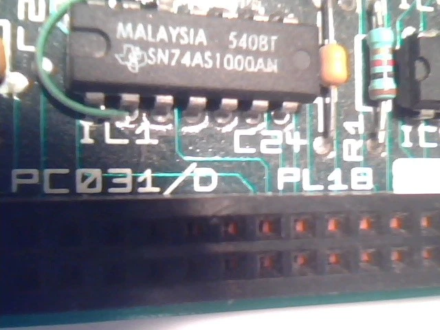 512K C RAM Board card PC031/D PL18 114040/21 vintage 1986 XEN 42-pin PC/104 - image 5