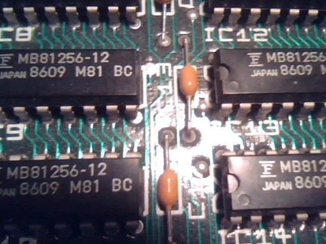 512K C RAM Board card PC031/D PL18 114040/21 vintage 1986 XEN 42-pin PC/104 - image 6