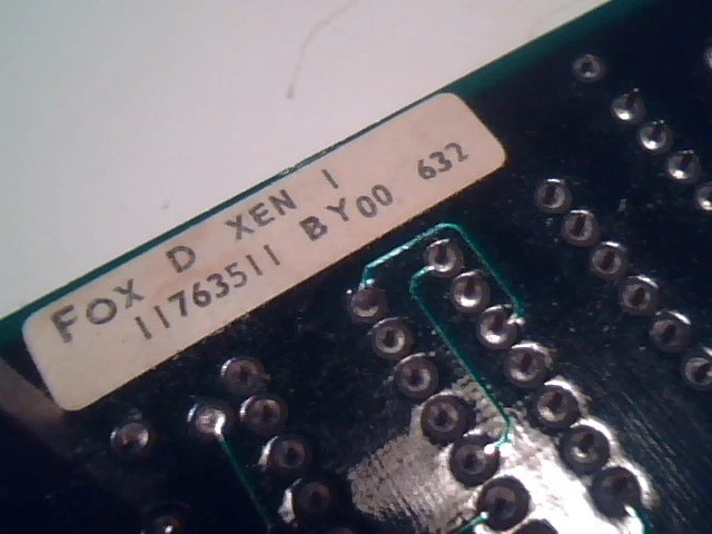 512K C RAM Board card PC031/D PL18 114040/21 vintage 1986 XEN 42-pin PC/104 - image 8