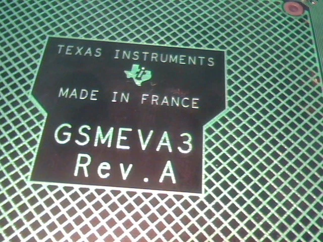 TI GSMEVA3 Development Prototype Eval System F313796GB Engineering Sample CPU - image 2