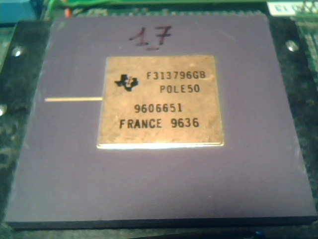 TI GSMEVA3 Development Prototype Eval System F313796GB Engineering Sample CPU - image 3