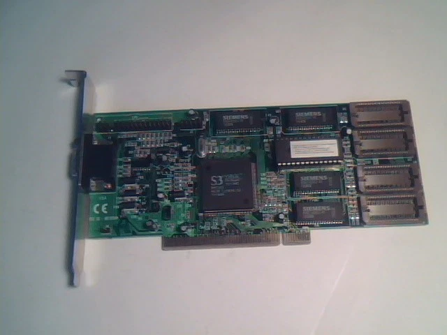 PCI Video Graphics Card S3 Virge 2MB VC OnBoard N1C3BD 86C325 KBI325XP 34pin LPB