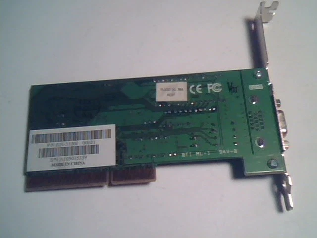 AGP Video Graphics Card ATI Rage XL 8M 024-31000 - image 2