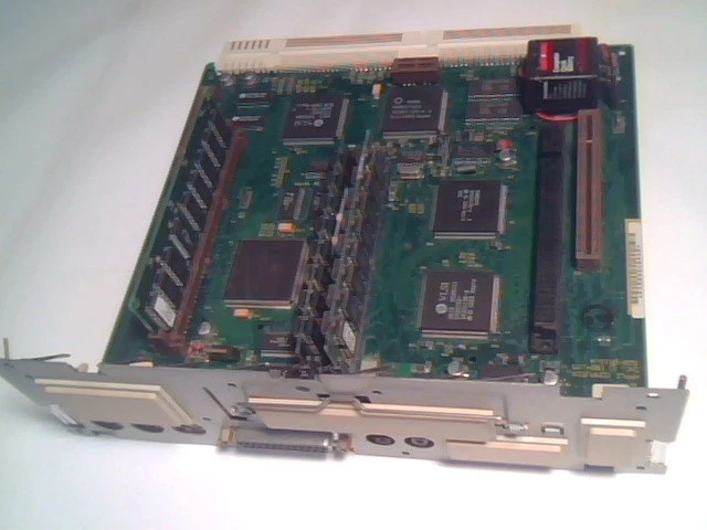 Apple Macintosh 820-0616-A PowerMac Logic Motherboard 75MHz PPC w/ RAM and cache