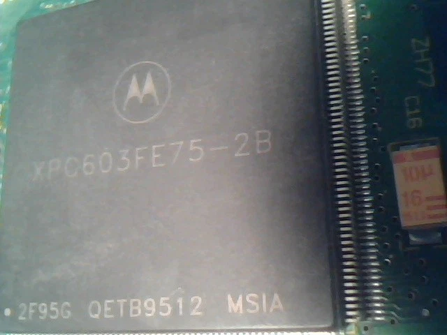 Apple Macintosh 820-0616-A PowerMac Logic Motherboard 75MHz PPC w/ RAM and cache - image 5