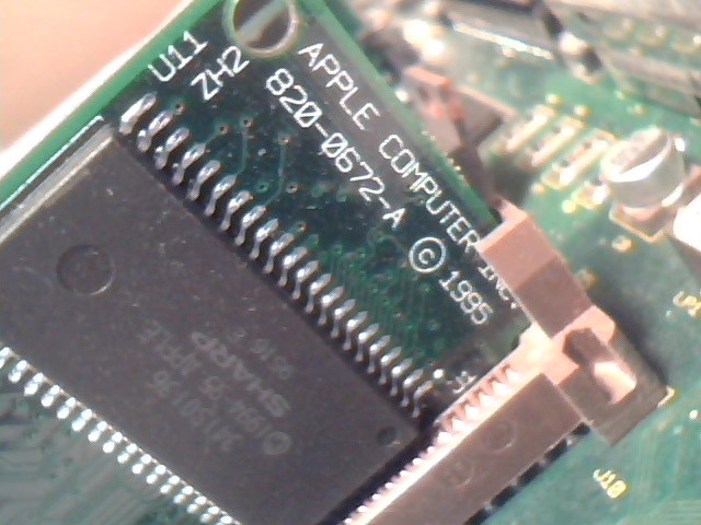 Apple Macintosh 820-0616-A PowerMac Logic Motherboard 75MHz PPC w/ RAM and cache - image 6