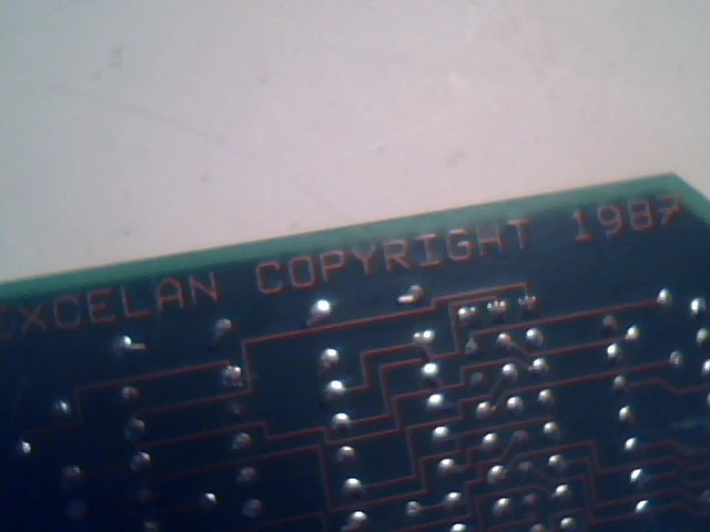 Excelan EX0S 205 9900027-00 Rev.C Vintage 8-bit ISA Card Ethernet NIC ENET CNET - image 8