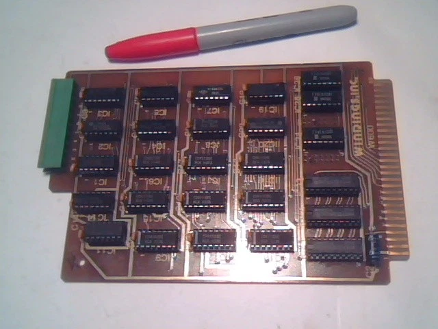 Windings Inc W600 vintage encoder card 56-pin bus