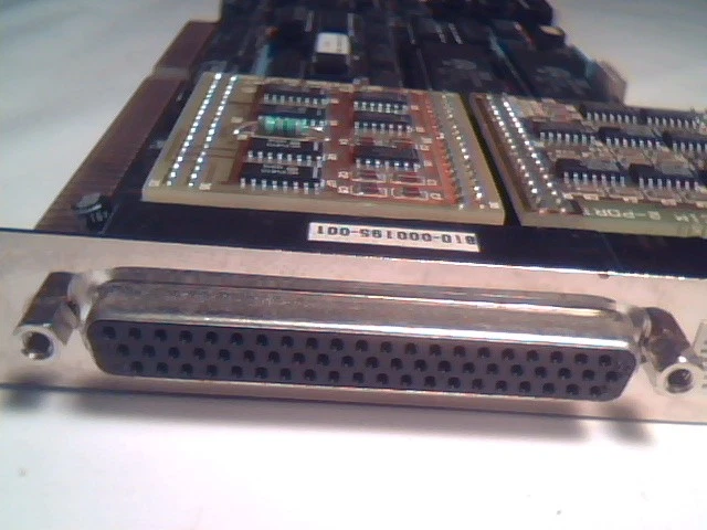 Newport Systems Solutions RS232 V.35 Network 1990 Vintage ISA Card interface - image 3