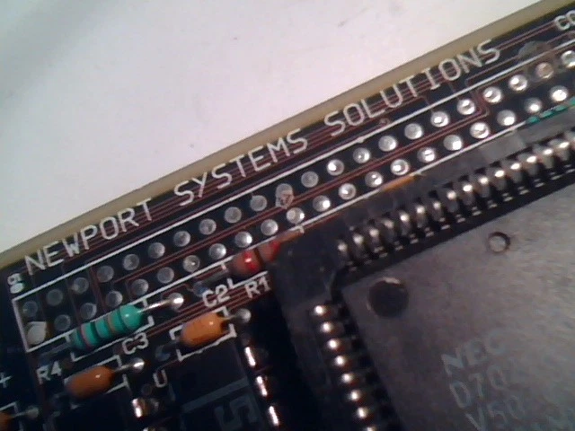 Newport Systems Solutions RS232 V.35 Network 1990 Vintage ISA Card interface - image 8