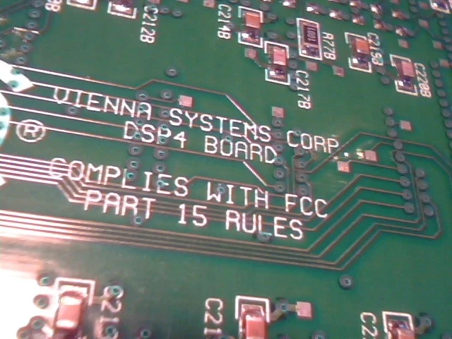 VIENNA SYSTEMS DSP4EXP BOARD 87-1229-01-31-B PCI Card TMS320C32PCM telephony - image 6