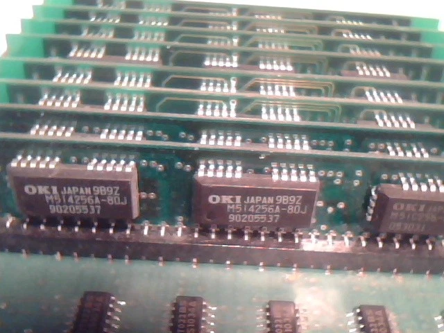 Vintage 1990 HP CPU Card 386SX 2MB N80387SX-16 D1470-60031 B-3026-D3 CHIPS - image 12