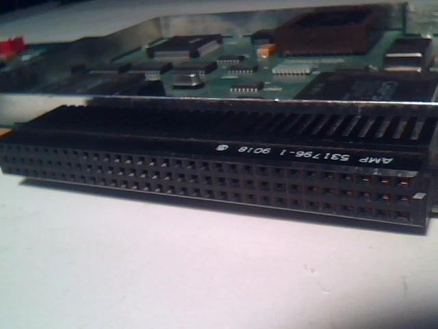 Vintage 1990 HP CPU Card 386SX 2MB N80387SX-16 D1470-60031 B-3026-D3 CHIPS - image 3