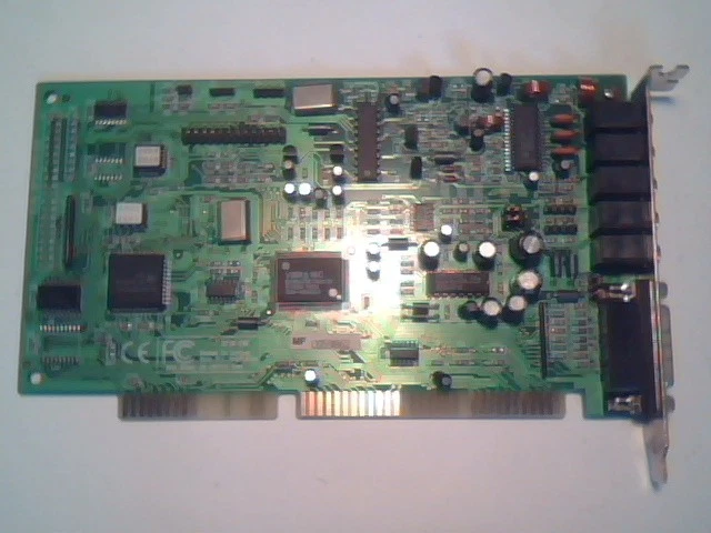SF16-FMI-03 ISA Sound Card Sound Blaster Vibra16C CT2505-TDQ2 Radio FM vintage