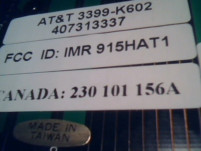 Avaya Lucent AT&T 407313337 WAVELAN 915 AT KIT ISA Card Vintage 915 MHz Agere - image 6