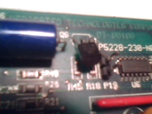 DTC Dedicated Technologies Corp 1994 DT-88100 8-bit ISA Card Vintage I/O Securit - image 5