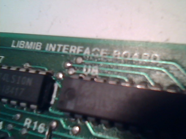 LIBMIB Interface Board A9565-010 8-bit ISA Card Vintage Z80 quasi-SBC - image 4