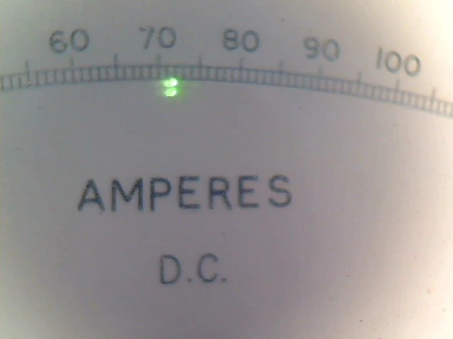 1930's MEGGER AMPERES AMMETER DC 150A EVERSHED & VIGNOLES vintage test meter - image 6