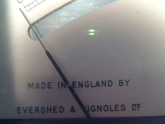 1930's MEGGER MICROAMPERES DC 200mA EVERSHED & VIGNOLES vintage test meter - image 4