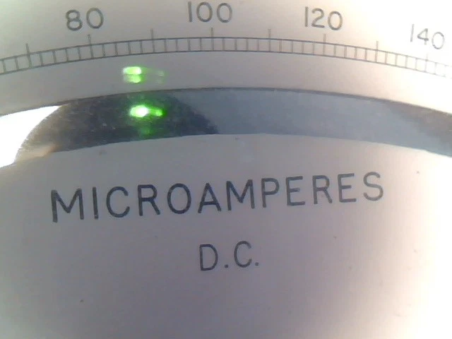 1930's MEGGER MICROAMPERES DC 200mA EVERSHED & VIGNOLES vintage test meter - image 5