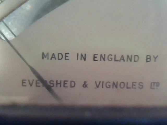 1930's MEGGER AMPERES AC 50 EVERSHED & VIGNOLES vintage test meter ammeter - image 5