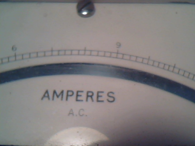 1930s MEGGER AMPERES AC 15A EVERSHED & VIGNOLES vintage test meter ammeter - image 5