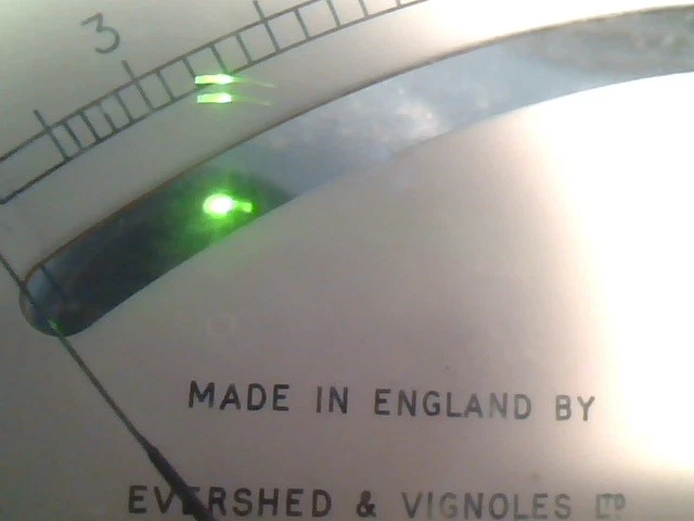 1930s MEGGER AMPERES AC 15A EVERSHED & VIGNOLES vintage test meter ammeter - image 7