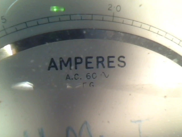 1930s MEGGER AMPERES AC 3A EVERSHED & VIGNOLES vintage test meter ammeter - image 4