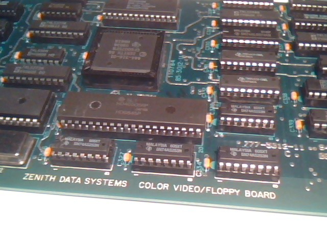 Zenith Data Systems Heath HeathKit Color Video/Floppy Board 777-3012-11 z-158/h- - image 4
