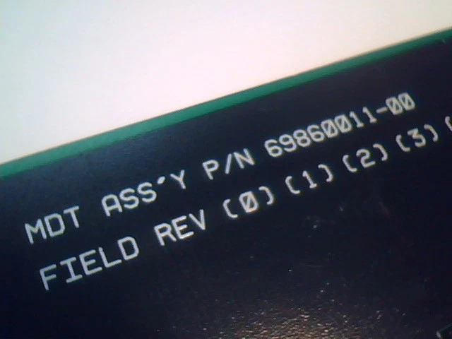MDT 69860011-00 2MB RAM Memory Cache card 4x256 DIP chips MCM514256AP80 - image 3