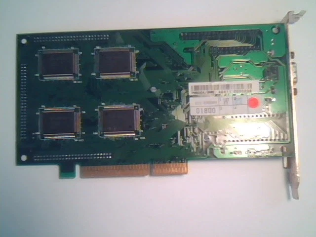 PM200A Permedia 2 Ver2 8MB AGP video graphics card quiet no fan - image 2