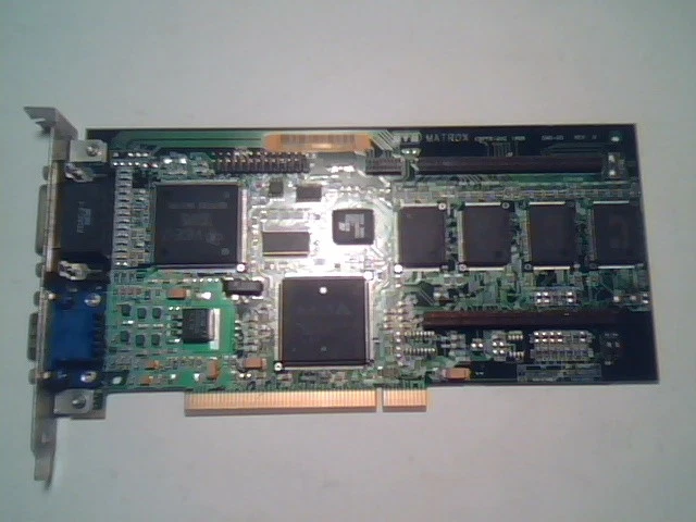 Matrox MGA-MIL/4/DELL 590-05 RevB PCI Video 20135-A DELL 00053248