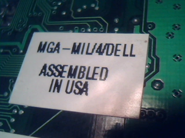 Matrox MGA-MIL/4/DELL 590-05 RevB PCI Video 20135-A DELL 00053248 - image 9