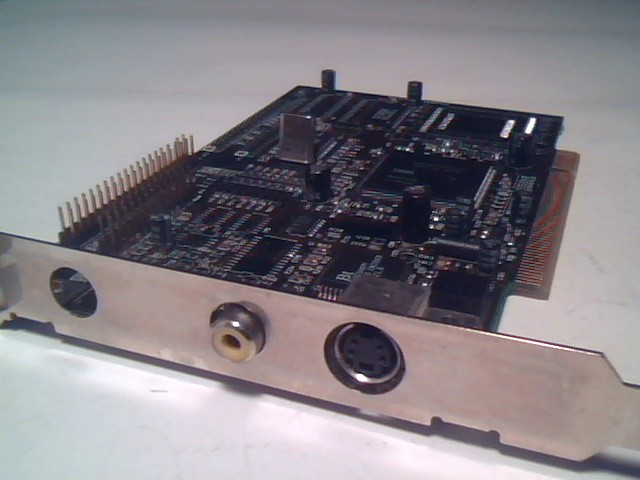 Primetime Goldfinger rev 3.0 PCI MPEG card IBM MPEGCD1M S-Video Composite